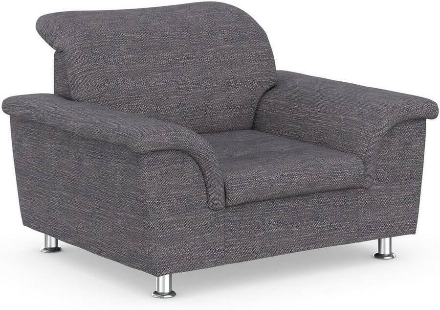 DOMO collection Fauteuil Franzi tijdloos & elegant moderne zittingstikking - Foto 5