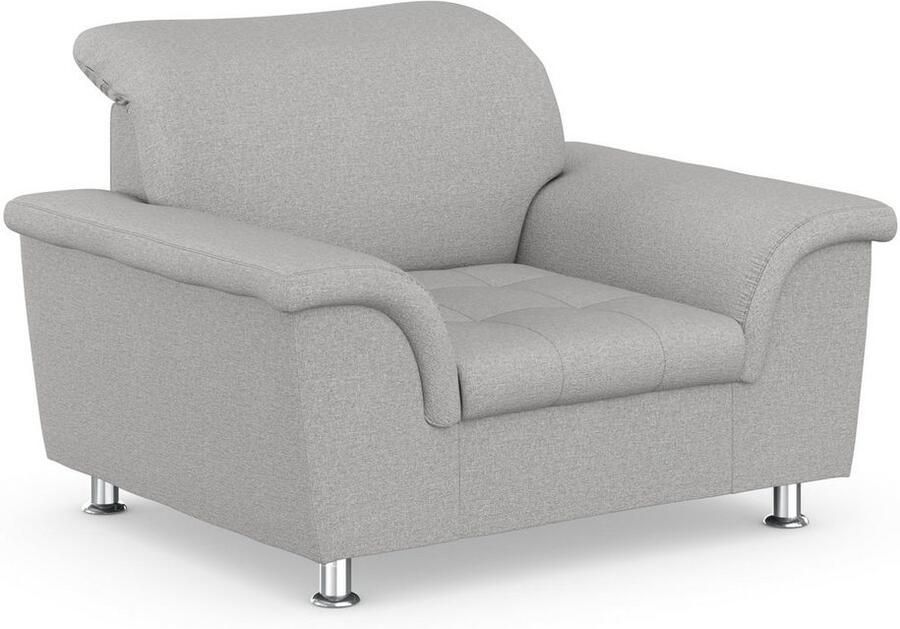 DOMO collection Fauteuil Franzi tijdloos & elegant moderne zittingstikking - Foto 5