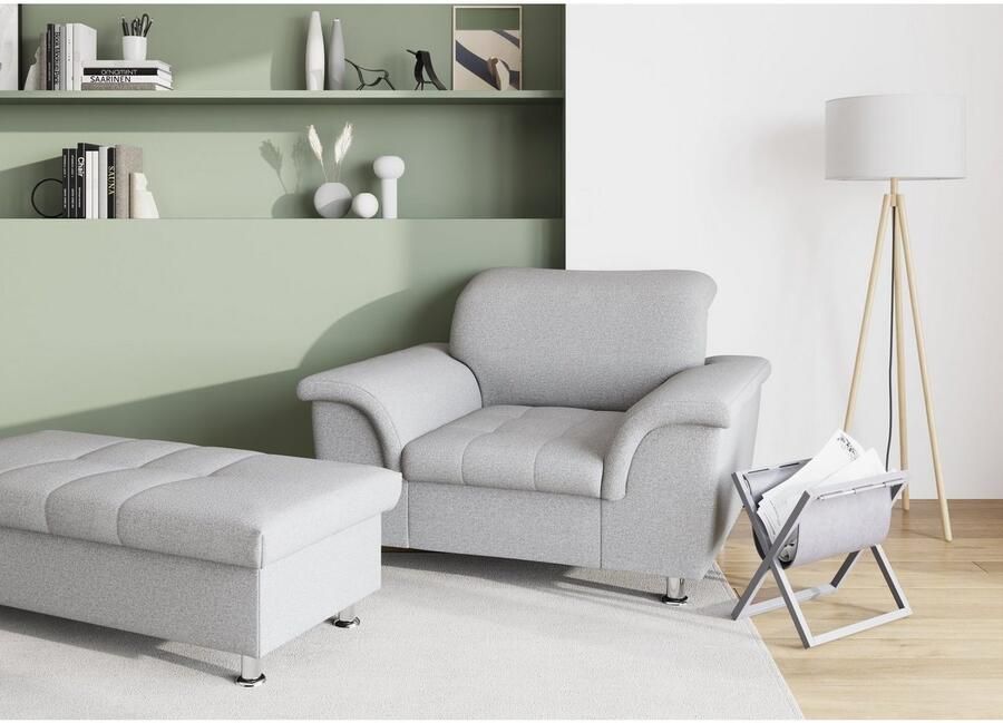 DOMO collection Fauteuil Franzi tijdloos & elegant moderne zittingstikking - Foto 3