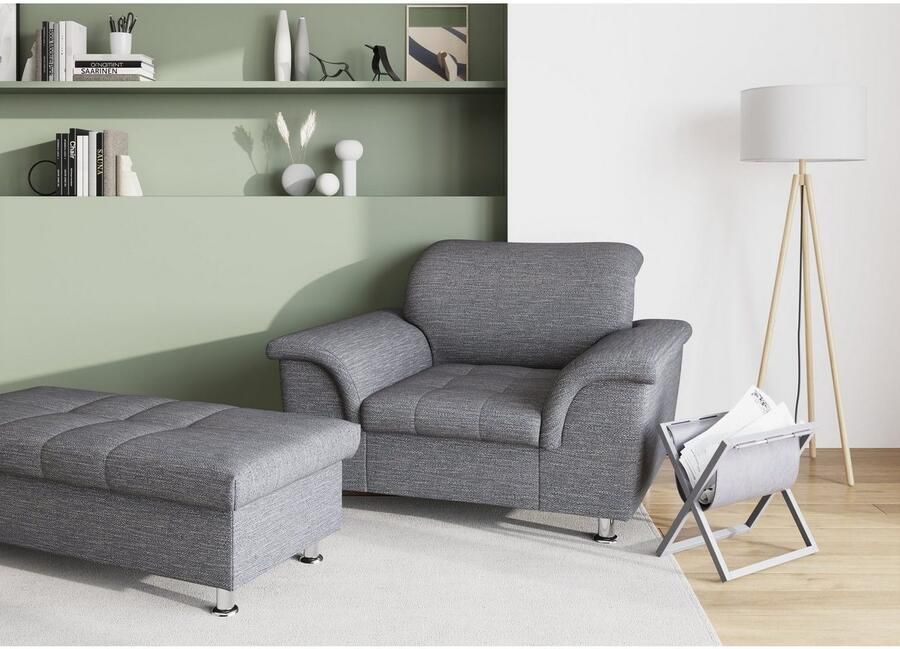 DOMO collection Fauteuil Franzi tijdloos & elegant moderne zittingstikking - Foto 3