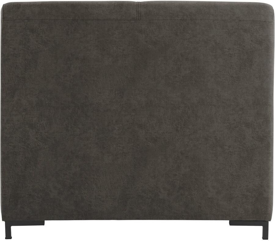 DOMO collection Fauteuil Ledas kubisch en comfortabel platte armleuningen elegante voet - Foto 4