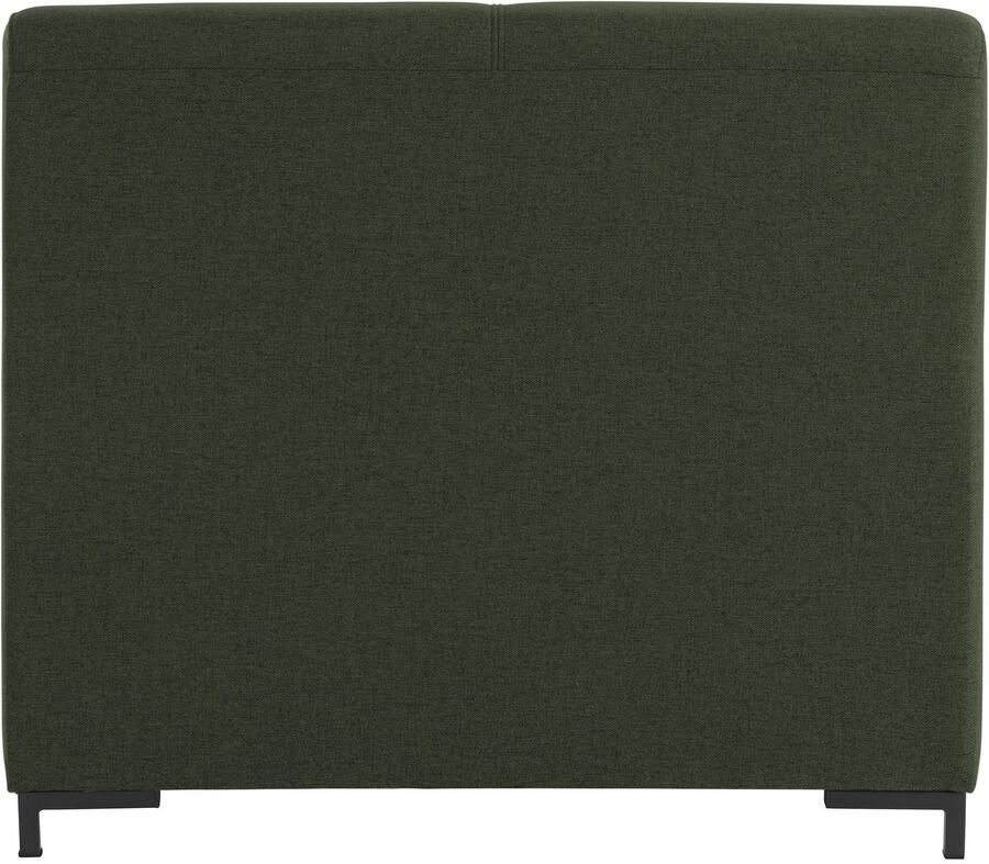 DOMO collection Fauteuil Ledas kubisch en comfortabel platte armleuningen elegante voet - Foto 4