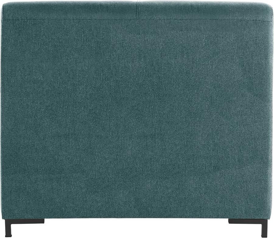 DOMO collection Fauteuil Ledas kubisch en comfortabel platte armleuningen elegante voet - Foto 4