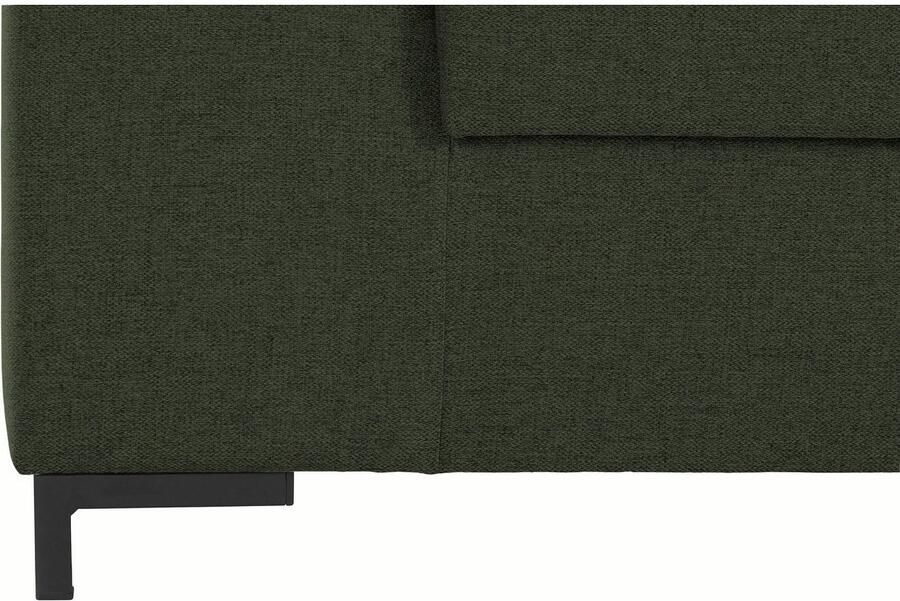 DOMO collection Fauteuil Ledas kubisch en comfortabel platte armleuningen elegante voet - Foto 7