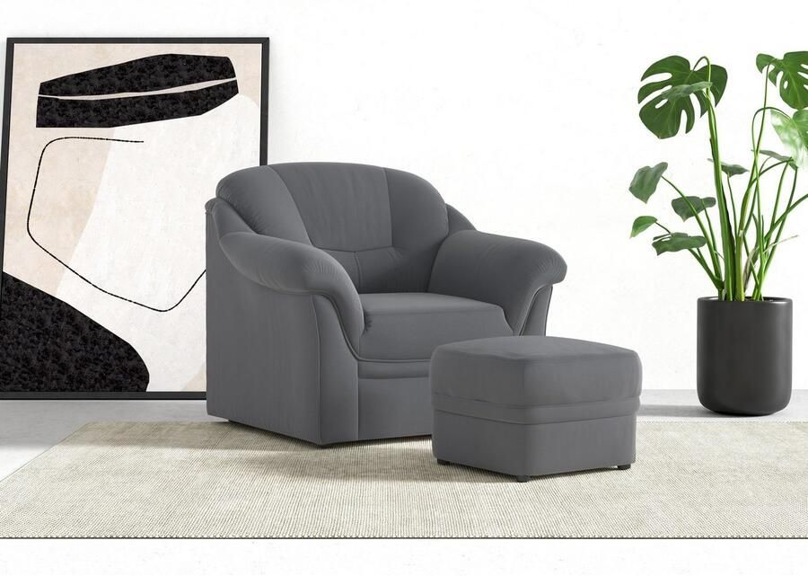 DOMO collection Fauteuil Montana comfortabel en tijdloos comfortabele armleuningen - Foto 3