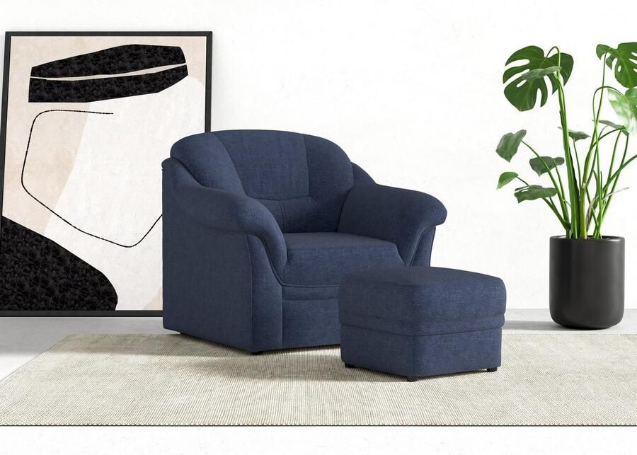 DOMO collection Fauteuil Montana comfortabel en tijdloos comfortabele armleuningen - Foto 3