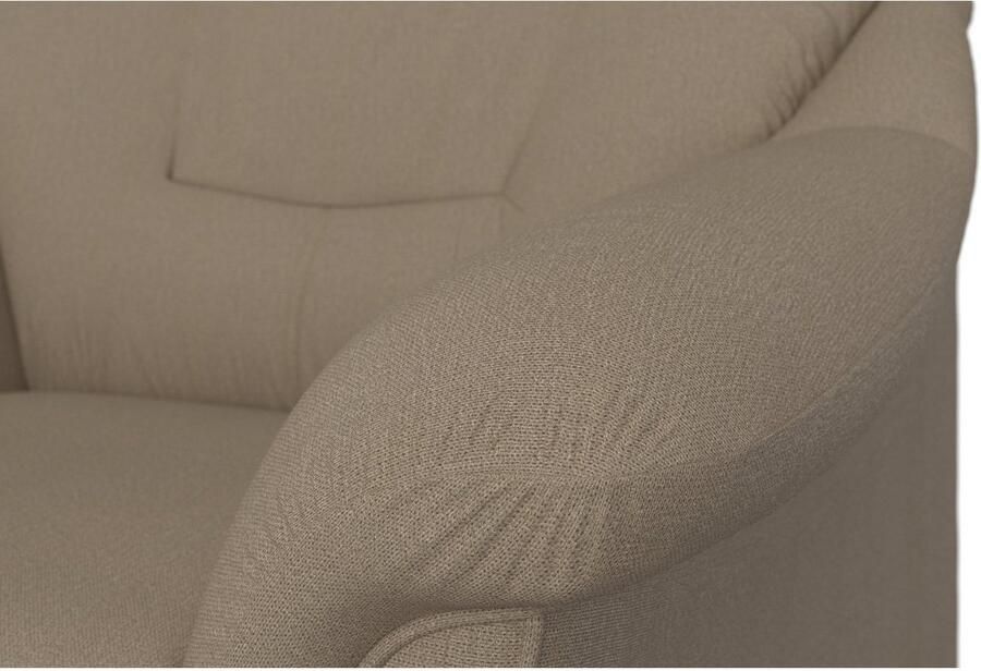 DOMO collection Fauteuil Montana comfortabel en tijdloos comfortabele armleuningen - Foto 2