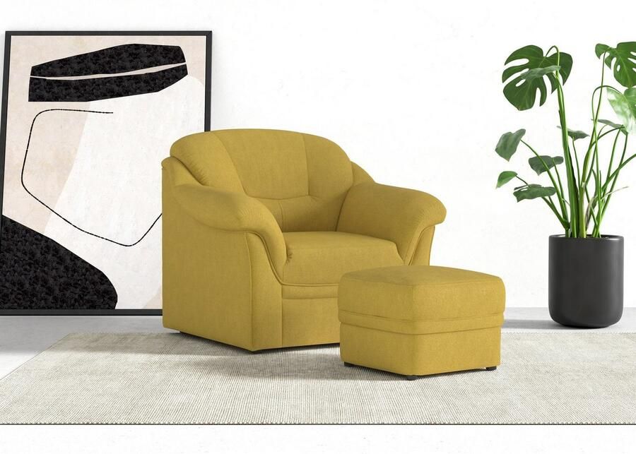 DOMO collection Fauteuil Montana comfortabel en tijdloos comfortabele armleuningen - Foto 3