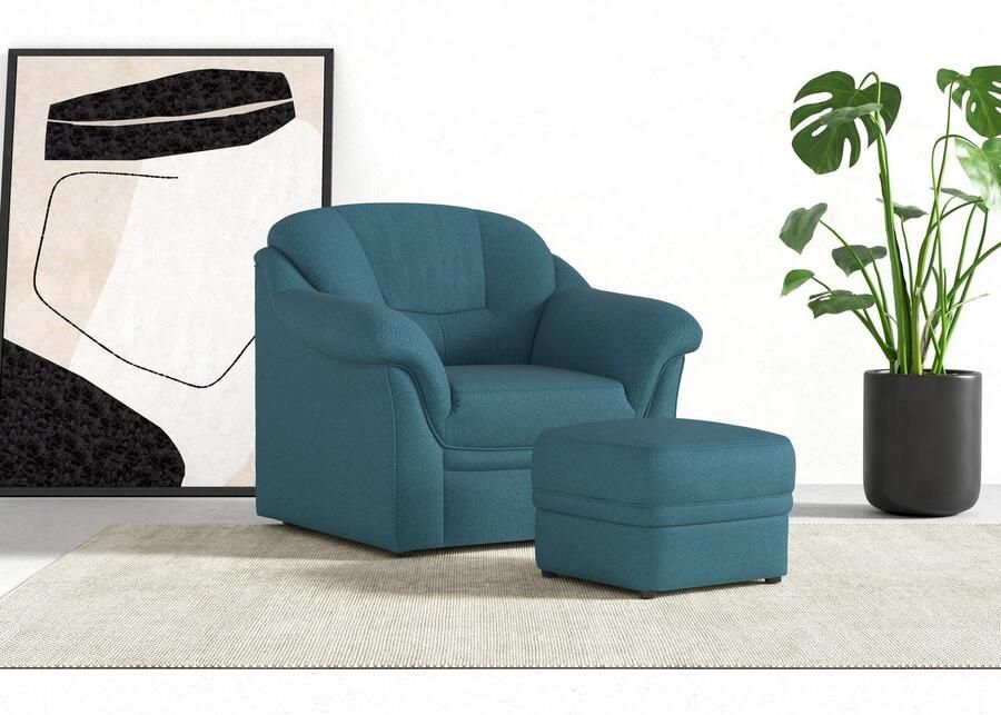 DOMO collection Fauteuil Montana comfortabel en tijdloos comfortabele armleuningen - Foto 3