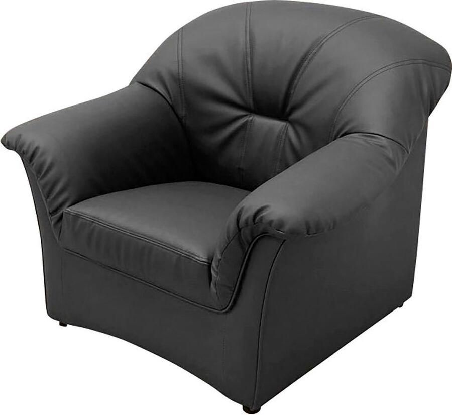 DOMO collection Fauteuil Papenburg tijdloze rugstikking elegante armleuning (set) - Foto 2