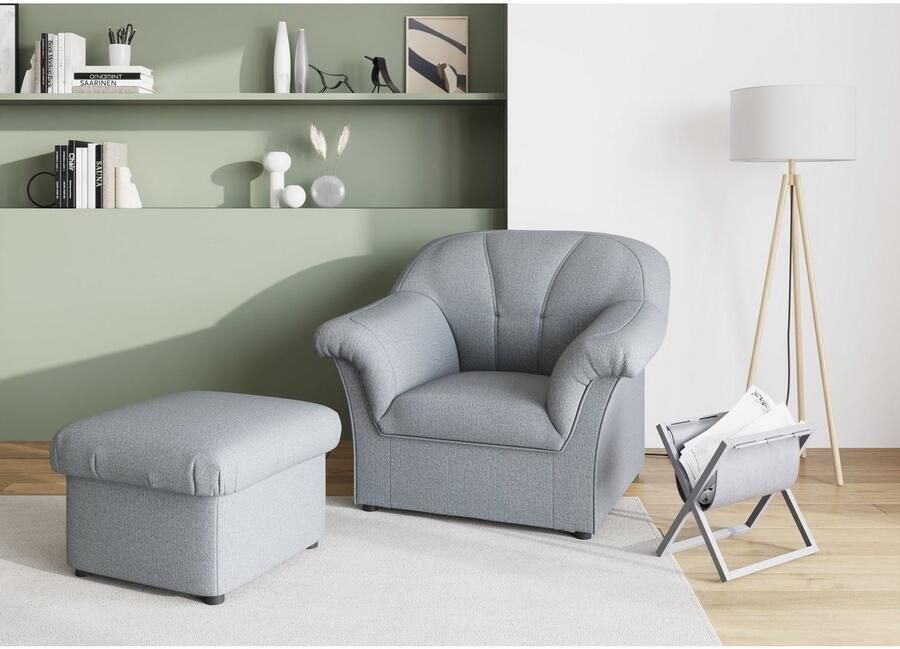 DOMO collection Fauteuil Pegnitz tijdloos elegante armleuningen comfortabel - Foto 5