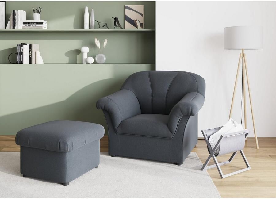 DOMO collection Fauteuil Pegnitz tijdloos elegante armleuningen comfortabel - Foto 6