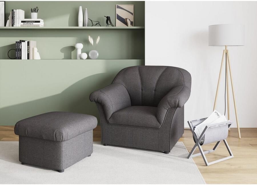 DOMO collection Fauteuil Pegnitz tijdloos elegante armleuningen comfortabel - Foto 6