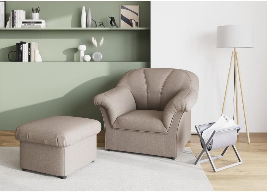 DOMO collection Fauteuil Pegnitz tijdloos elegante armleuningen comfortabel - Foto 6