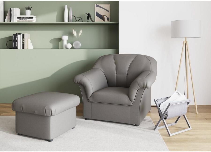 DOMO collection Fauteuil Pegnitz tijdloos elegante armleuningen comfortabel - Foto 6