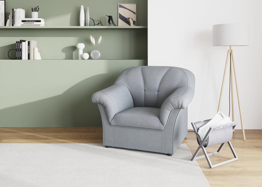 DOMO collection Fauteuil Pegnitz tijdloos elegante armleuningen comfortabel - Foto 6