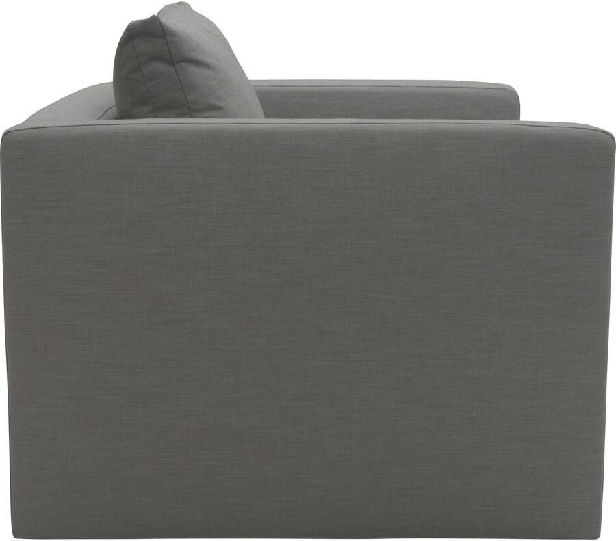 DOMO collection Fauteuil Solskin individueel uitbreidbaar voor tuin terras balkon Mooi gevormd met losse zit- en rugkussen speciaal voor buiten