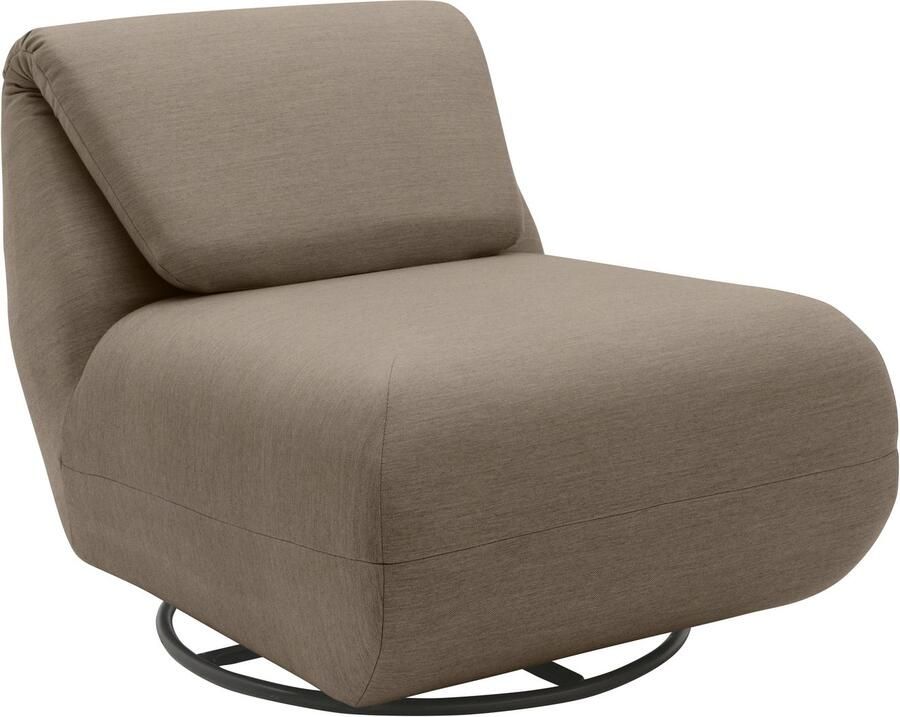 DOMO collection Fauteuil Sonner optioneel met draaifunctie 360 graden draaibaar rug op te richten draaistoel - Foto 2