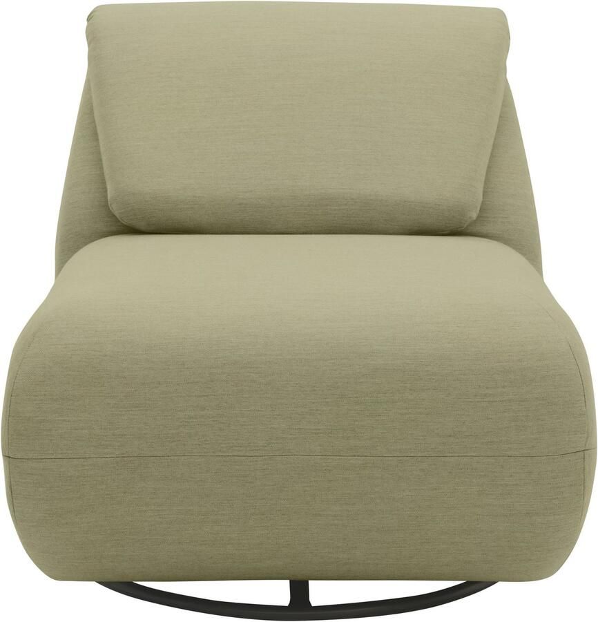 DOMO collection Fauteuil Sonner optioneel met draaifunctie 360 graden draaibaar rug op te richten draaistoel