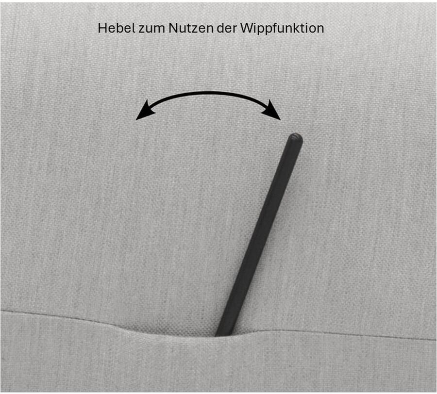 DOMO collection Fauteuil Sonner optioneel met draaifunctie 360 graden draaibaar rug op te richten draaistoel - Foto 4