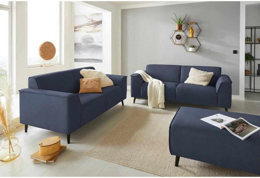 DOMO collection 2-zitsbank Amora moderne vormtaal geweldige afwerkingsdetails comfortabel - Foto 3