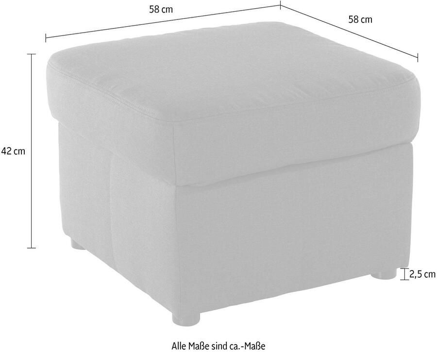DOMO collection Hocker Bahia passend bij de "bahia"-serie - Foto 3