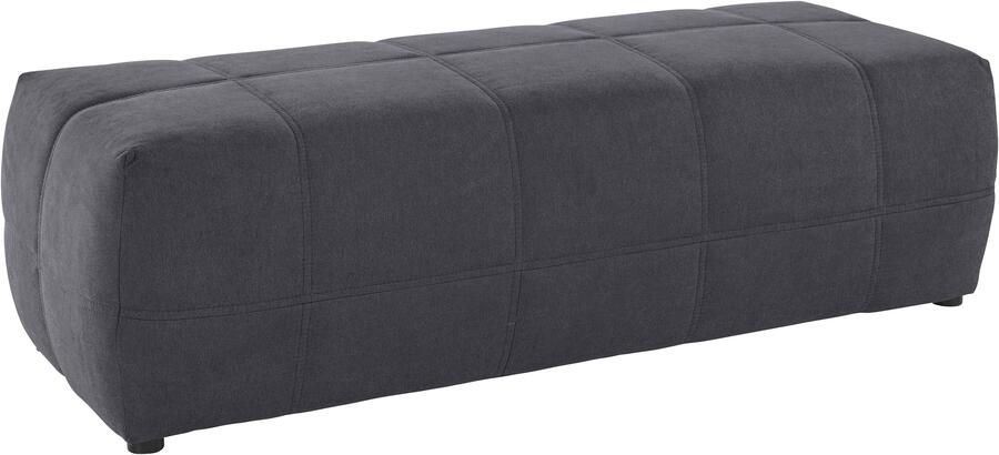 DOMO collection Hocker BRANDON grote uitvoering passend bij 'brandon' ook in cord - Foto 2