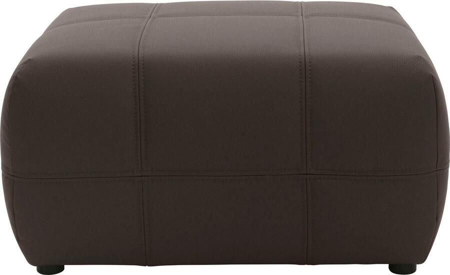 DOMO collection Hocker BRANDON kleine uitvoering passend bij 'brandon' van leer en luxe-imitatieleer - Foto 2
