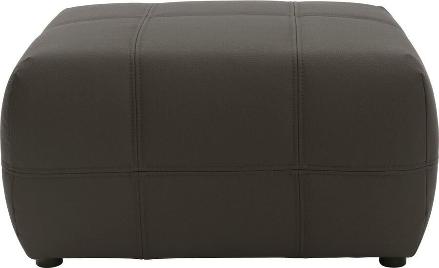 DOMO collection Hocker BRANDON kleine uitvoering passend bij 'brandon' van leer en luxe-imitatieleer - Foto 2
