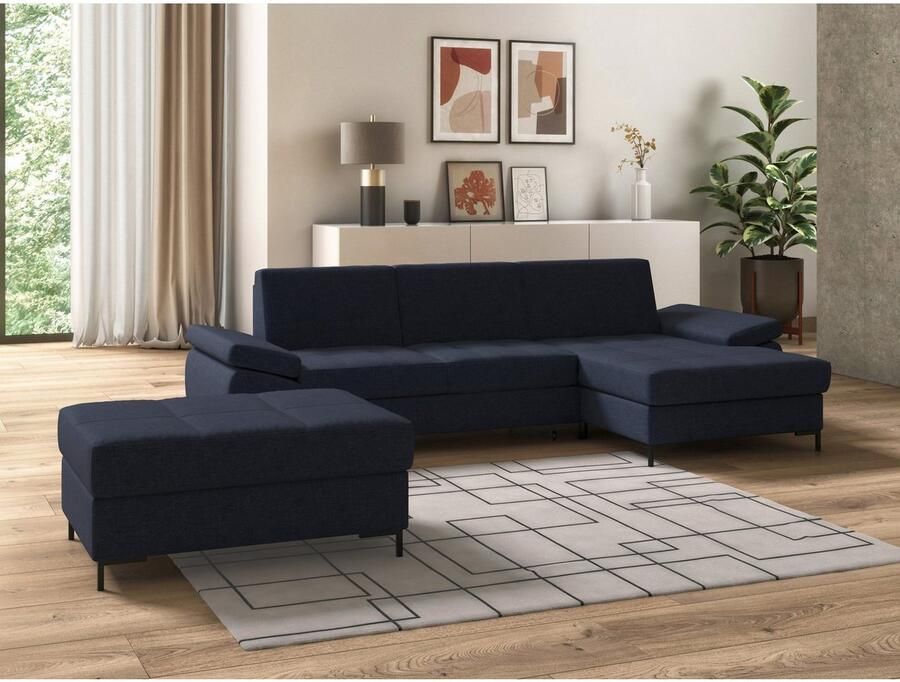 DOMO collection Hocker Capelo inclusief binnenvering - Foto 4