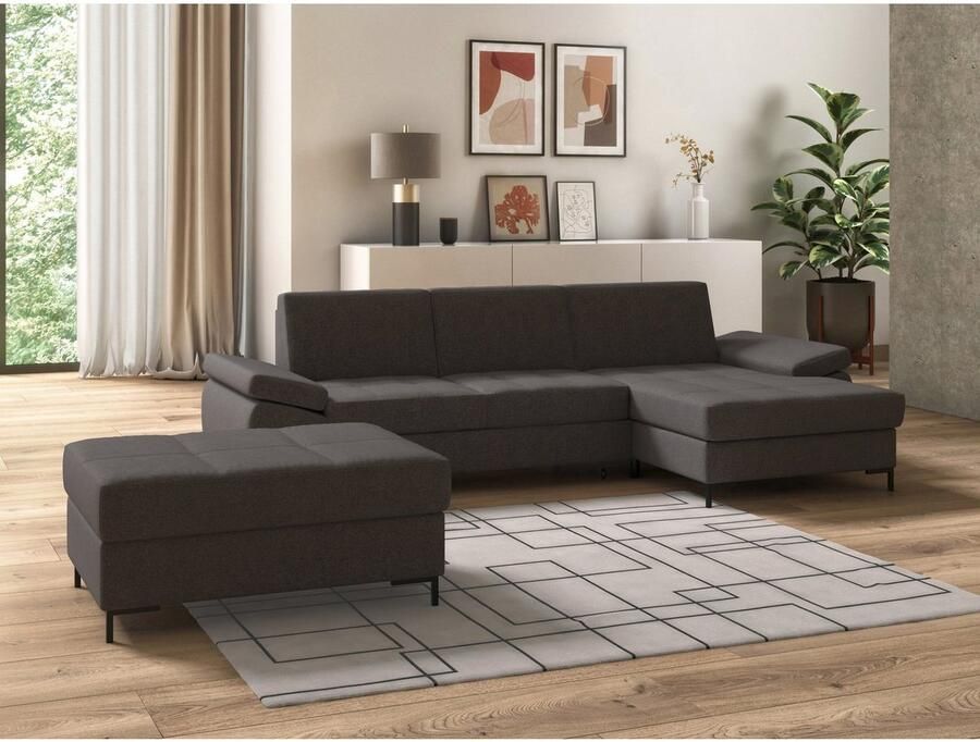 DOMO collection Hocker Capelo inclusief binnenvering - Foto 3