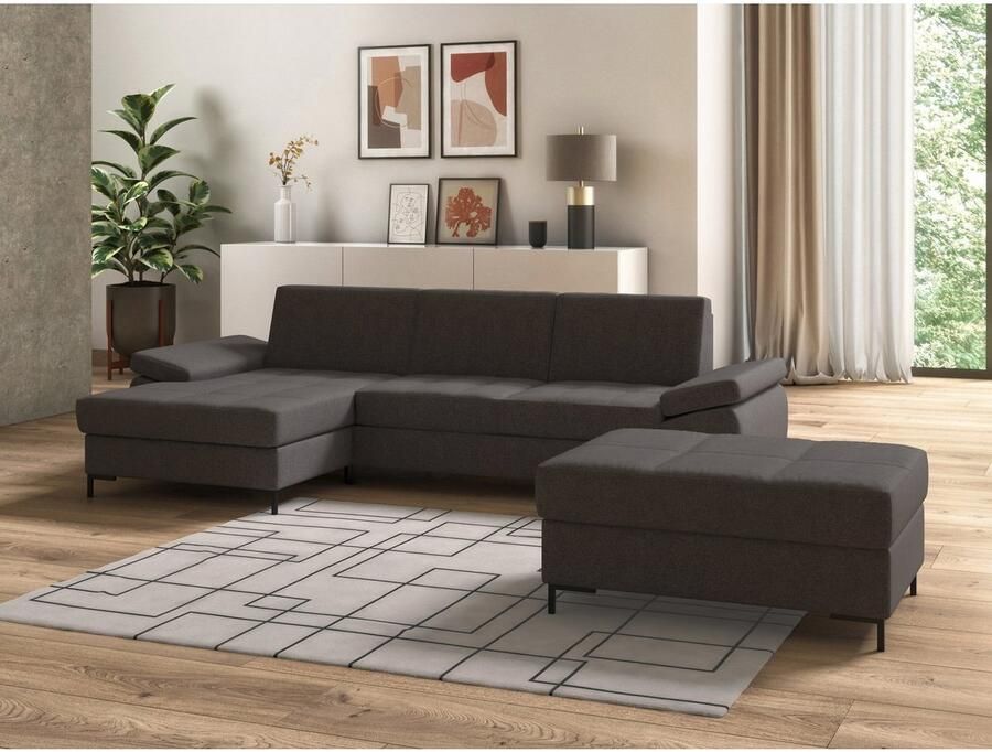 DOMO collection Hocker Capelo inclusief binnenvering - Foto 4