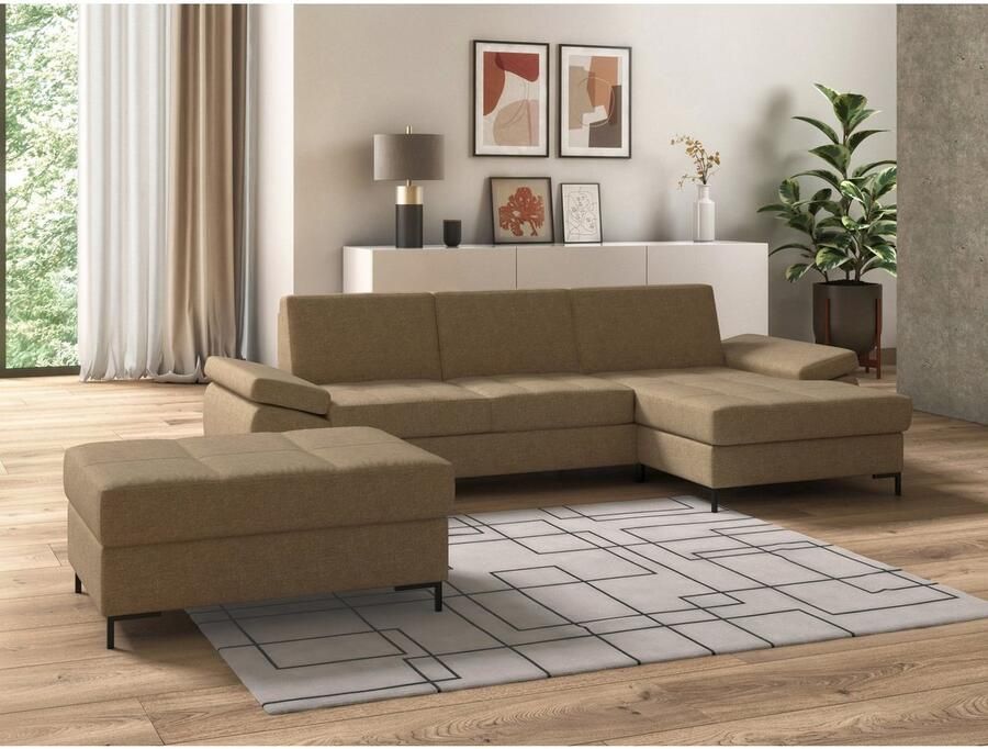 DOMO collection Hocker Capelo inclusief binnenvering - Foto 2