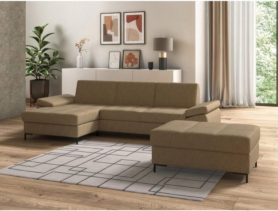 DOMO collection Hocker Capelo inclusief binnenvering - Foto 3