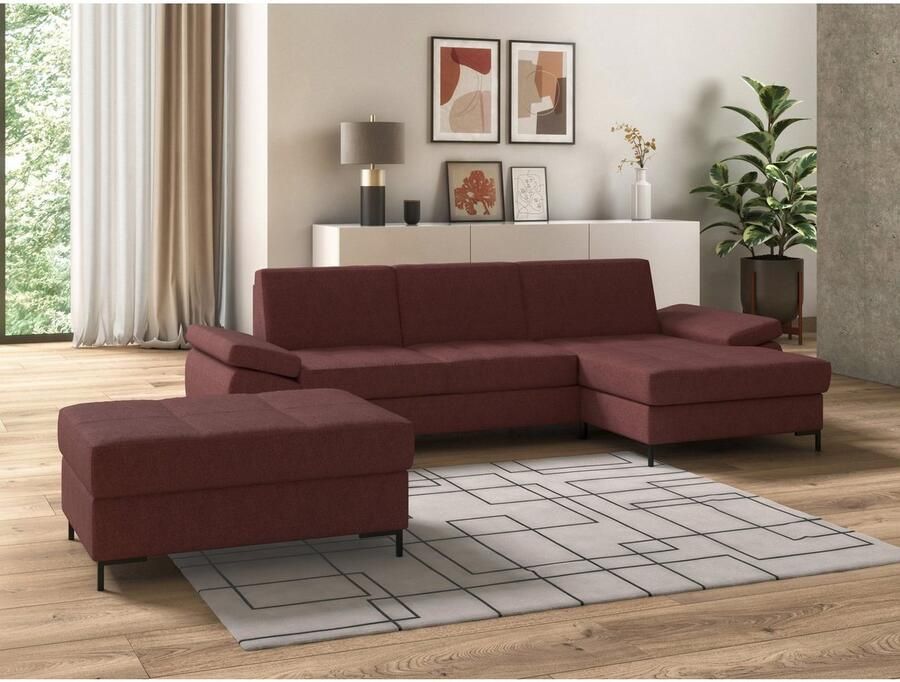 DOMO collection Hocker Capelo inclusief binnenvering - Foto 3