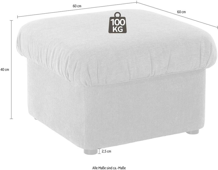 DOMO collection Hocker Pegnitz - Foto 2