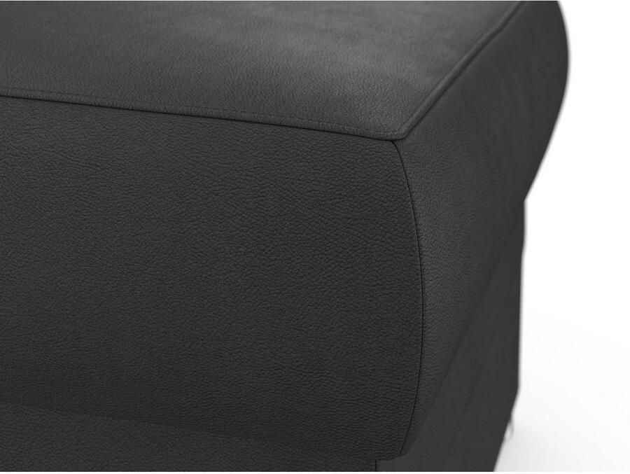 DOMO collection Hocker Pina compact en comfortabel Bijpassende voetenbank poef bij de serie