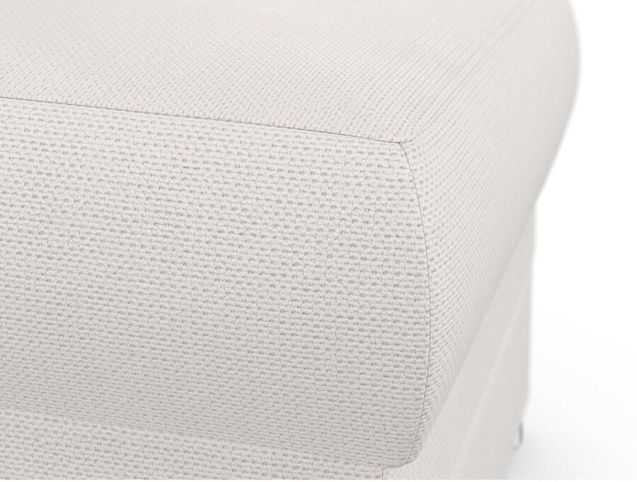 DOMO collection Hocker Pina compact en comfortabel Bijpassende voetenbank poef bij de serie - Foto 2