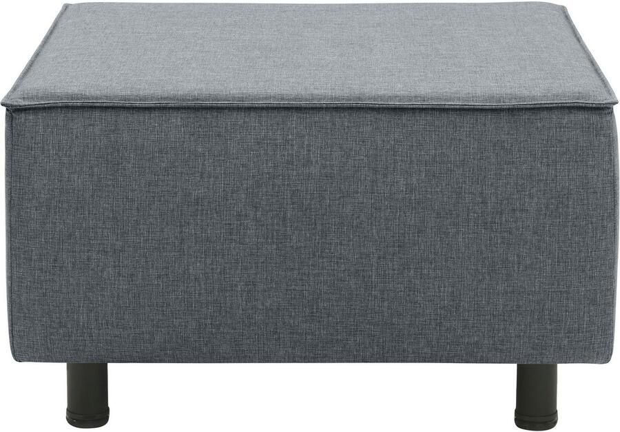 DOMO collection Hocker Sonna individueel uitbreidbaar Polsterhocker voor terras tuin en balkon speciaal voor buiten