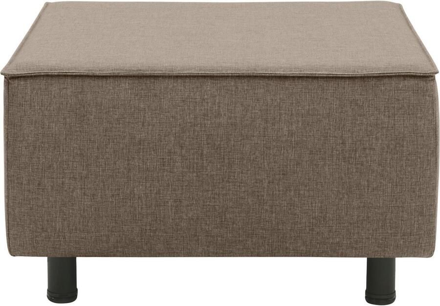 DOMO collection Hocker Sonna individueel uitbreidbaar Polsterhocker voor terras tuin en balkon speciaal voor buiten