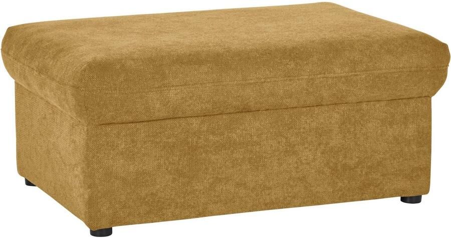 DOMO collection Hocker Topmatras met golfvering op kunststof glijders - Foto 3
