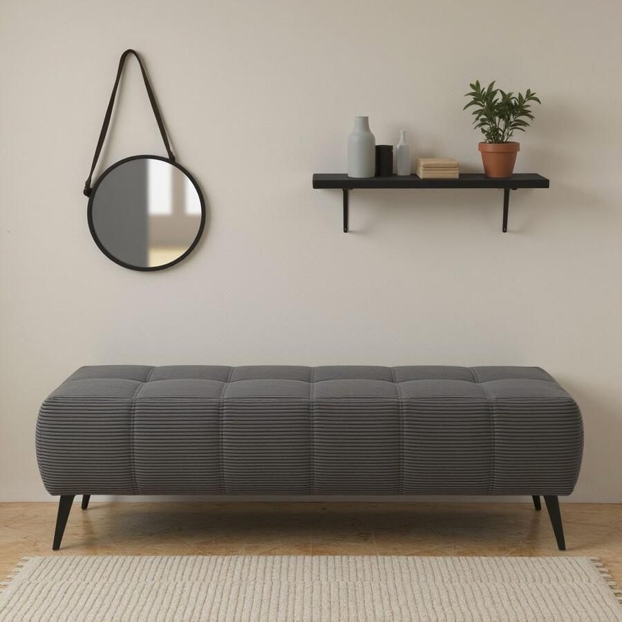 DOMO collection Hocker Trento met sledevoet of enkele voet - Foto 3