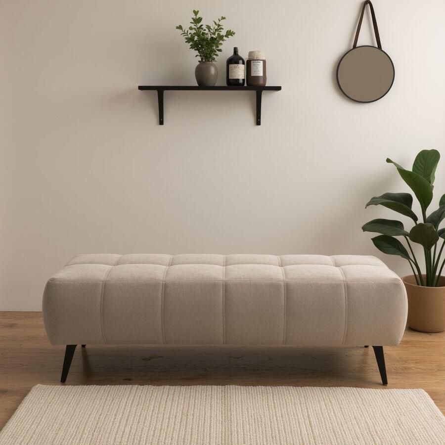 DOMO collection Hocker Trento met sledevoet of enkele voet - Foto 4