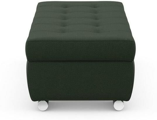 DOMO collection Hocker Treviso XXL: B D H: 161 60 41 cm met opbergruimte ook in ribfluweel passend bij de serie modern quiltwerk - Foto 5
