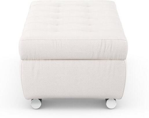 DOMO collection Hocker Treviso XXL: B D H: 161 60 41 cm met opbergruimte ook in ribfluweel passend bij de serie modern quiltwerk - Foto 8