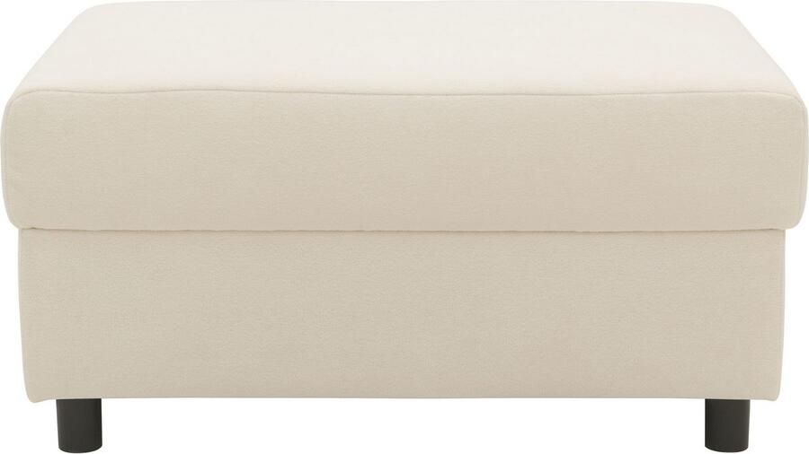 DOMO collection Hocker Turah 2 in Corduroy of Luxe-Microvezel moderne poef passend bij de hoekbank b d h: 83 60 44 cm - Foto 4