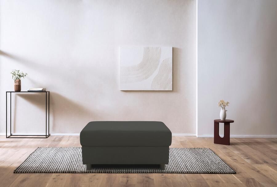 DOMO collection Hocker Turah 2 in Corduroy of Luxe-Microvezel moderne poef passend bij de hoekbank b d h: 83 60 44 cm - Foto 5