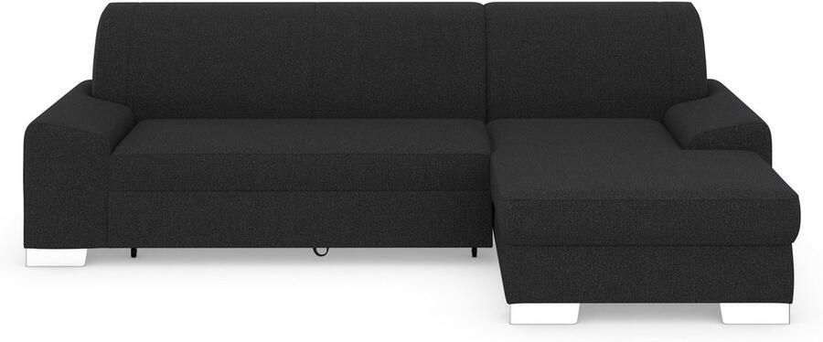 DOMO collection Hoekbank Anzio L-vorm met bedfunctie bonnellvering hoogwaardig breedte 271 cm - Foto 7