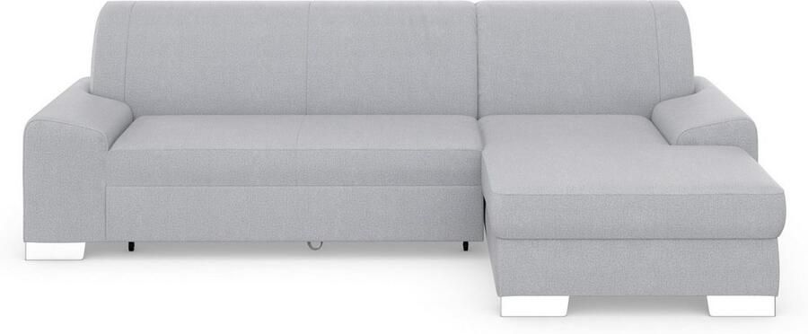 DOMO collection Hoekbank Anzio L-vorm met bedfunctie bonnellvering hoogwaardig breedte 271 cm - Foto 8