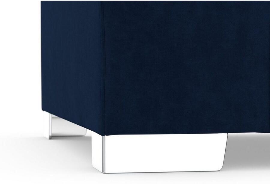 DOMO collection Hoekbank Anzio L-vorm met bedfunctie bonnellvering hoogwaardig breedte 271 cm